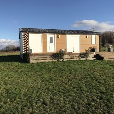 chalet 70m² sur parcelle 250 m² avec terrasse 35 m²